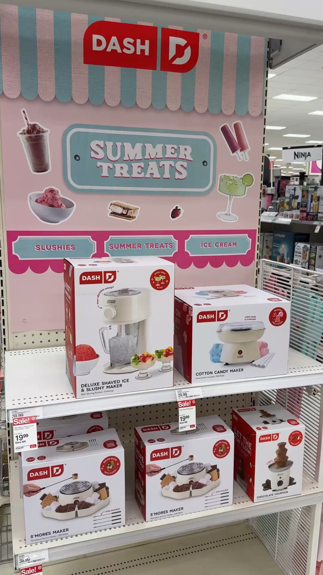 🚨 SALE ALERT! 🚨 The Dash Treats Collection is on sale at Target this week! 🍧✨ #bydashpartner I picked up the Deluxe Shaved Ice & Slushy Maker and had so much fun making our own icy treats at home.    



•
Target, Sale, Summer

#LTKKids #LTKHome #LTKfoodie