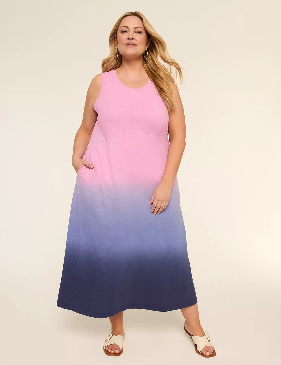 Sleeveless Easy Swing Maxi Dress | Lane Bryant (US)