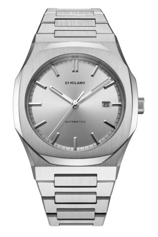 D1 Milano Automatico 41.5 Mm Watch in Snow - Grey. Size all. | FWRD 