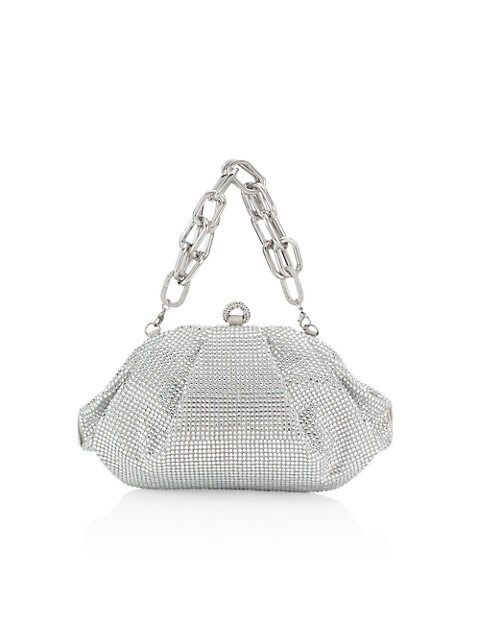 Judith Leiber Couture Gemma Crystal-Embellished Clutch-On-Chain | Saks Fifth Avenue