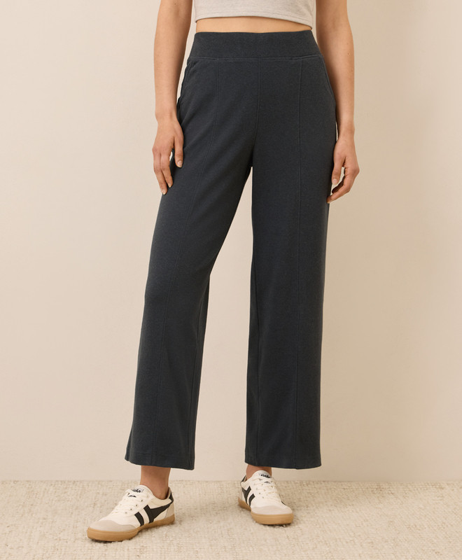 Women’s Airplane Pintuck Wide Leg Pant made with Organic Cotton | Pact | Pact Apparel