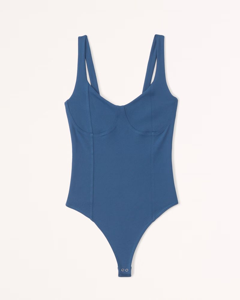 Women's Seamless Fabric Corset Bodysuit | Women's Clearance | Abercrombie.com | Abercrombie & Fitch (US)