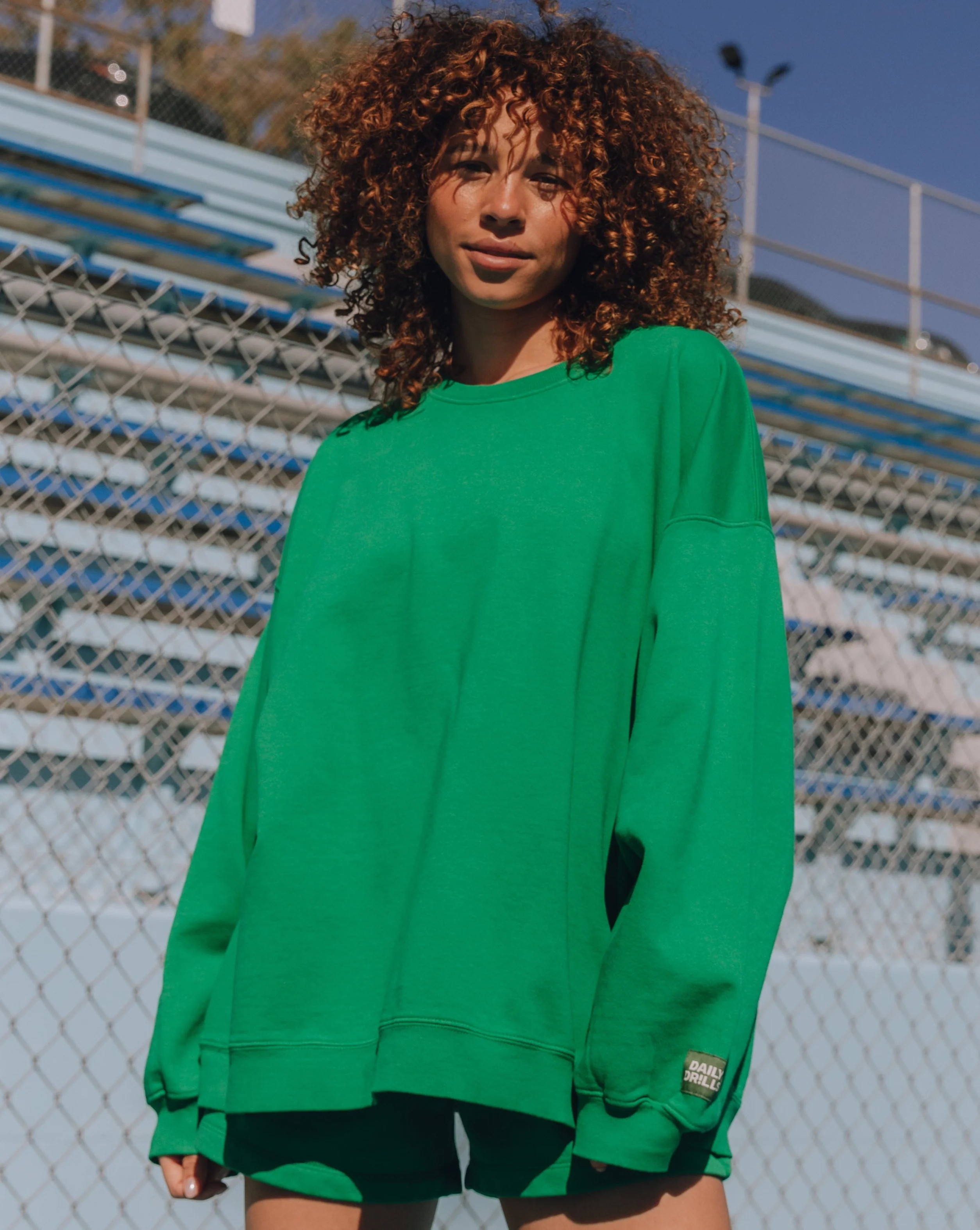 Unisex Oversized Crew | Daily Drills