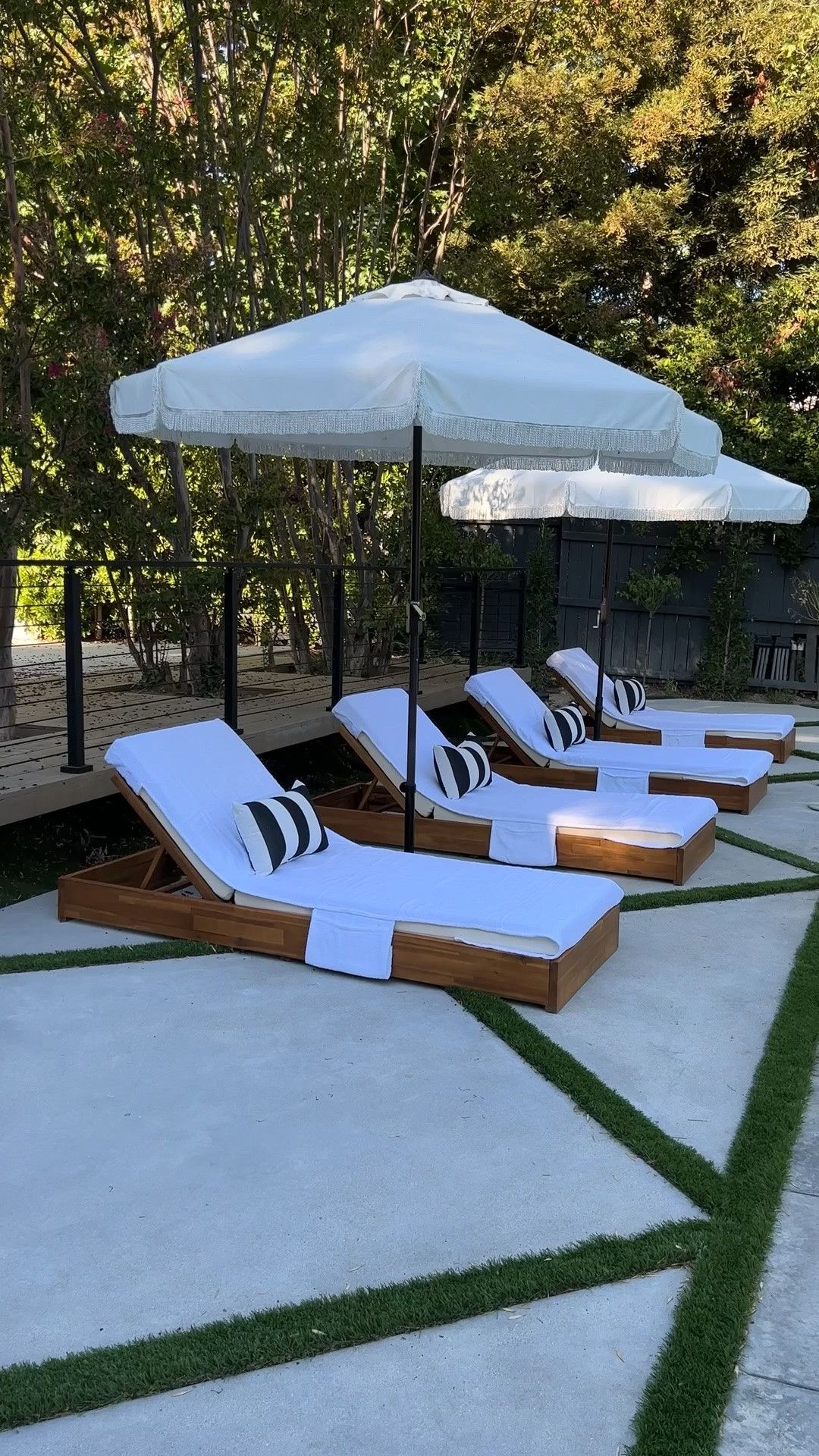 These gorgeous sun, launchers, and umbrella are on sale this weekend! Absolutely love these designer look for less fines at Wayfair!  @wayfair #ad #wayfair #wayfairpartner

#LTKSaleAlert #LTKHome