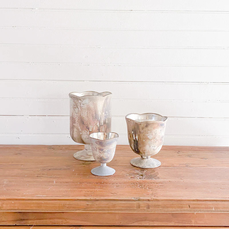 Marbled Glass Into the Woods Poured Candle | Purple Rose Home