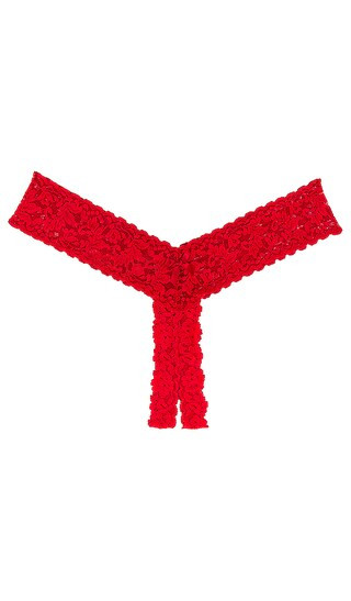 AFTER MIDNIGHT Open Crotch Low Rise Thong in Red | Revolve Clothing (Global)