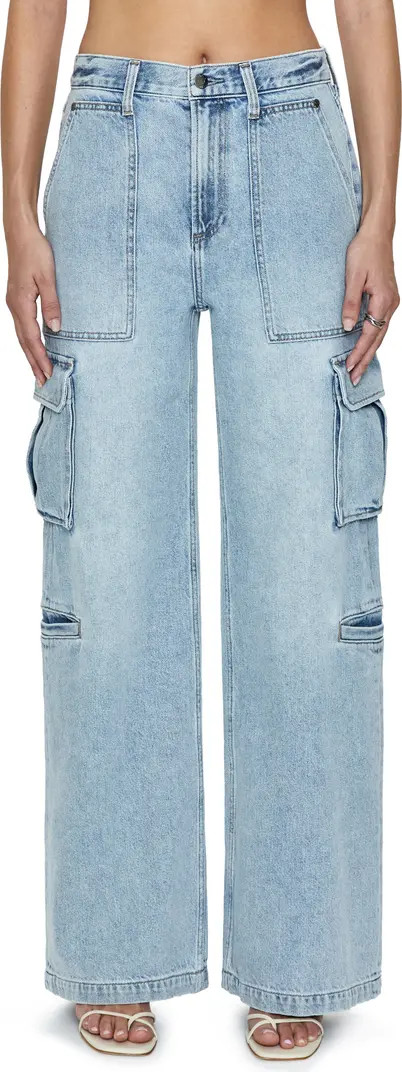 Milo Utility Wide Leg Cargo Jeans | Nordstrom