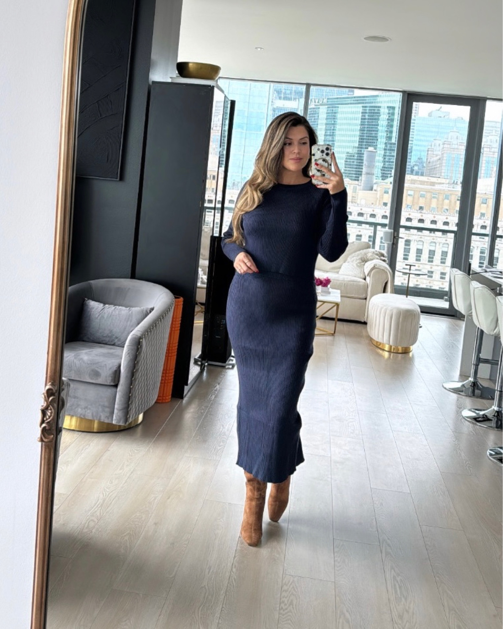 Fall set 
Fall dress 
Fall skirt and top set 
Suede boots 
Dolce vita boots 

#LTKSeasonal #LTKstyletip #LTKshoecrush