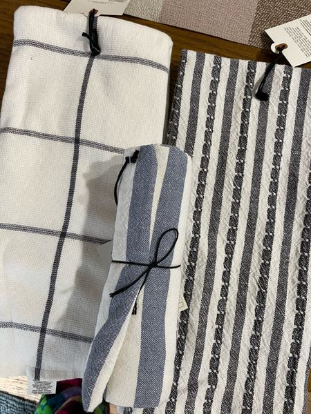 Our new kitchen towels, I love how simple they are. They would look good in any kitchen 

#LTKunder50 #LTKhome #LTKwedding
