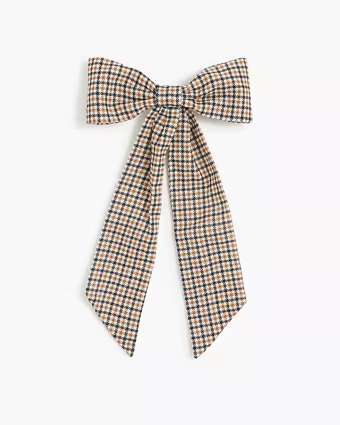 Woven bow hair barrette clip | J.Crew Factory