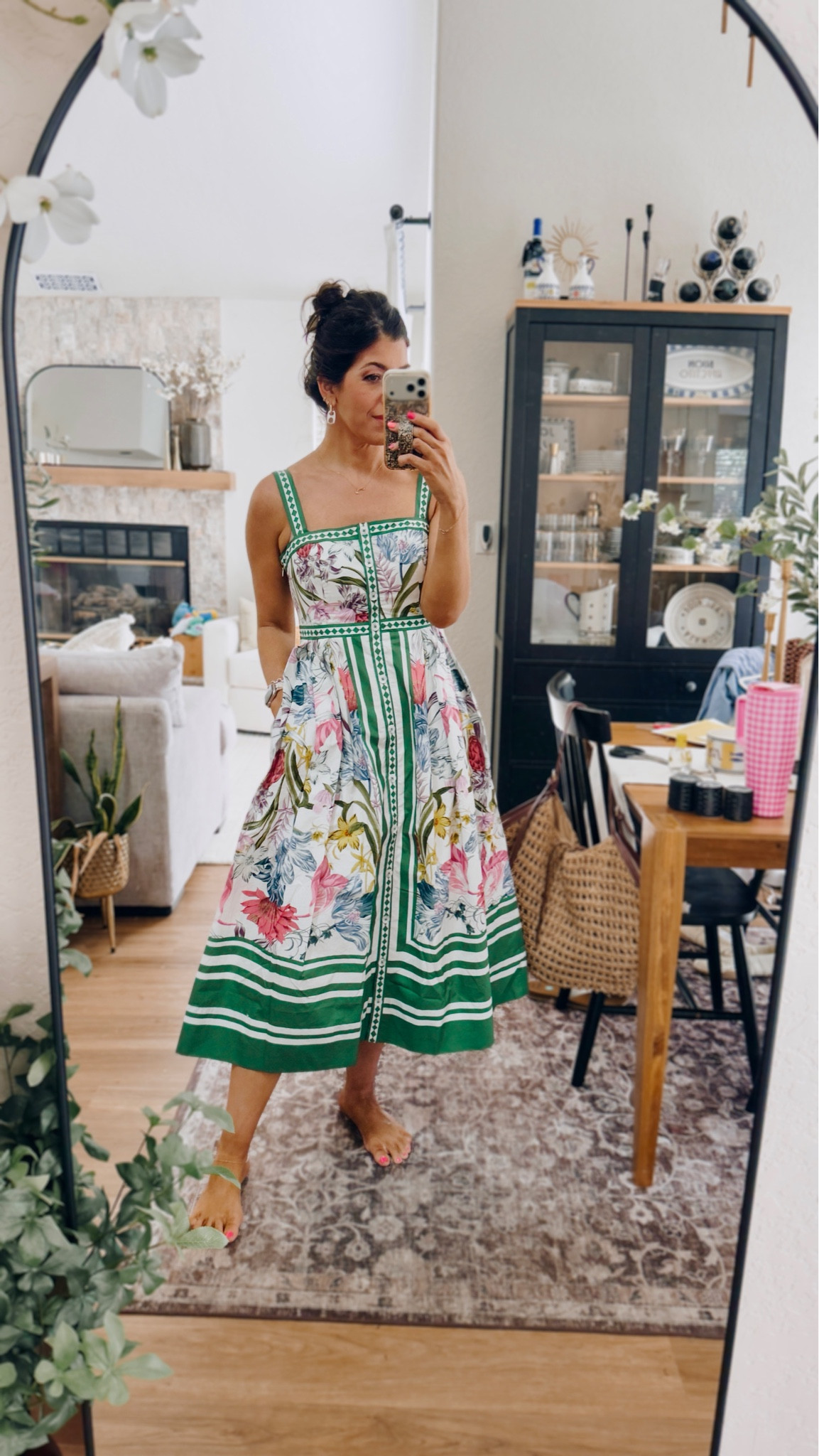 Code-meghan20
In a medium printed dress- size down if in between


#LTKMidsize #LTKWedding #LTKSaleAlert