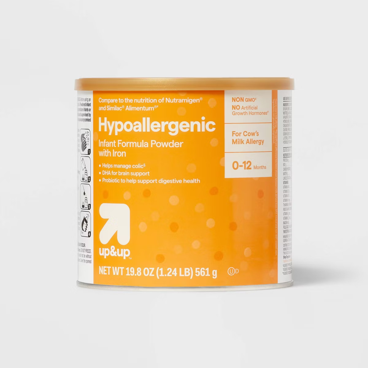 Non-GMO Hypoallergenic Powder Infant Formula - 19.8oz - up&up™ | Target