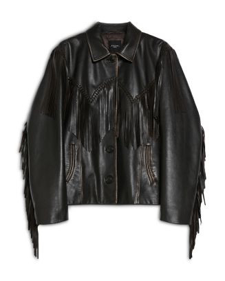 Eracle Leather Jacket | Bloomingdale's (US)