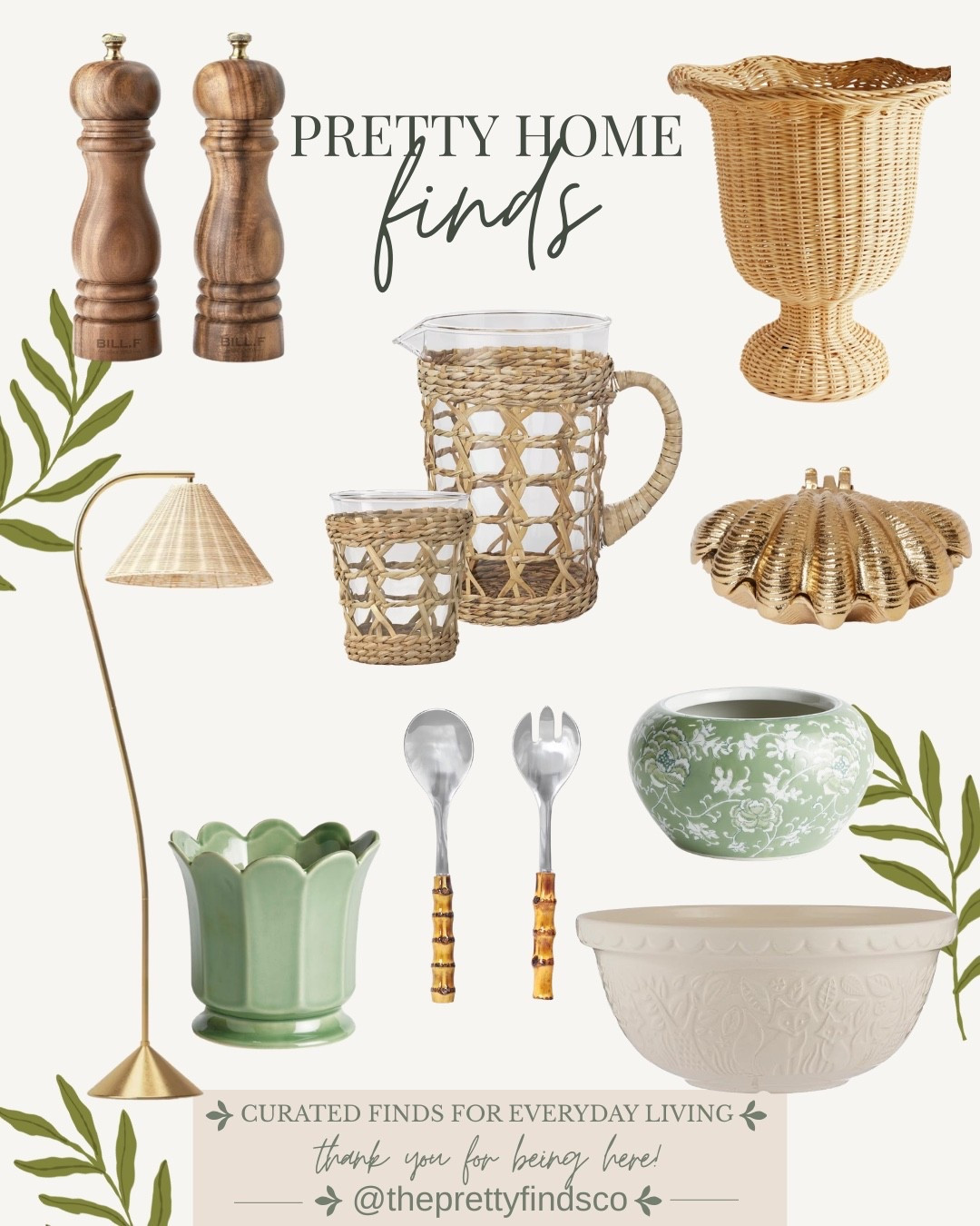 a few pretty pieces for a cozy, collected home 🤍
timeless finds that make everyday living feel more special

tap any image to shop ✨
#homefinds #prettyhome #cozyhome #homedecorfinds #neutralhome #ltkcreator #liketkit