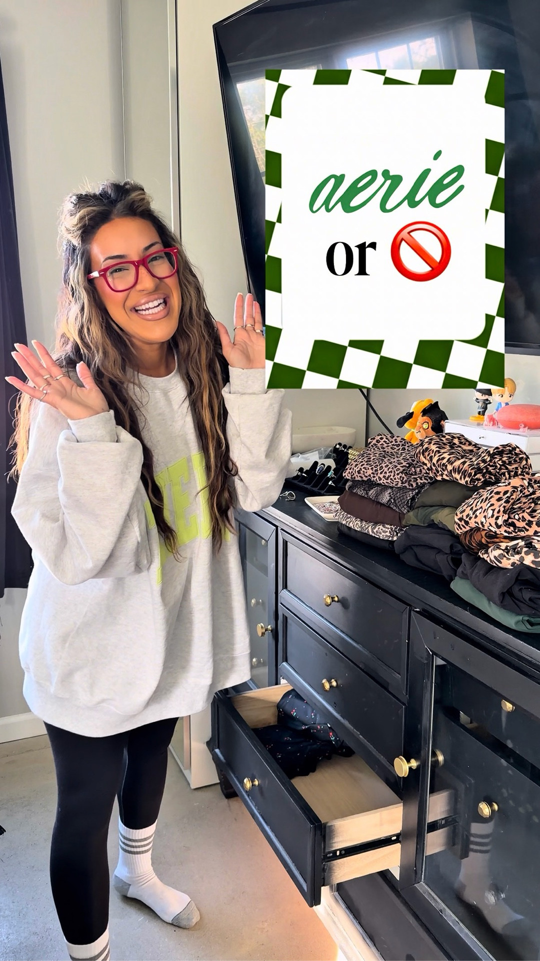 COUPON CODE IS: LTKAerie20
LTK x Aerie Sale that will only be live for 48 hours starting 4/24 - I am @Aerie obsessed and love their leggings and pajamas! I’ve never brought anything I didn’t like.

I wear a M in all their leggings. All the different styles and cuts of their leggings come in multiple colors and patterns

My stats: to help you 5’4” 150ish pounds, 36C, 31”waist, 41” hip, 8/10 pant


#LTKootd #LTKxAerie #LTKSaleAlert