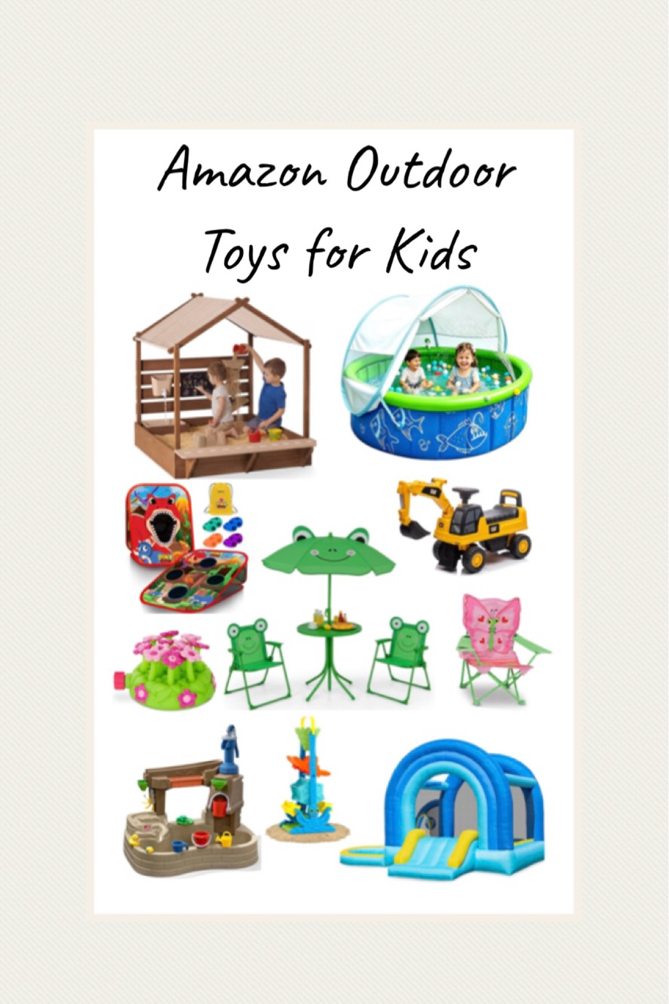 Amazon outdoor toys for kids this summer 🩵☀️

#outdoortoys #amazon 

#LTKKids #LTKHome