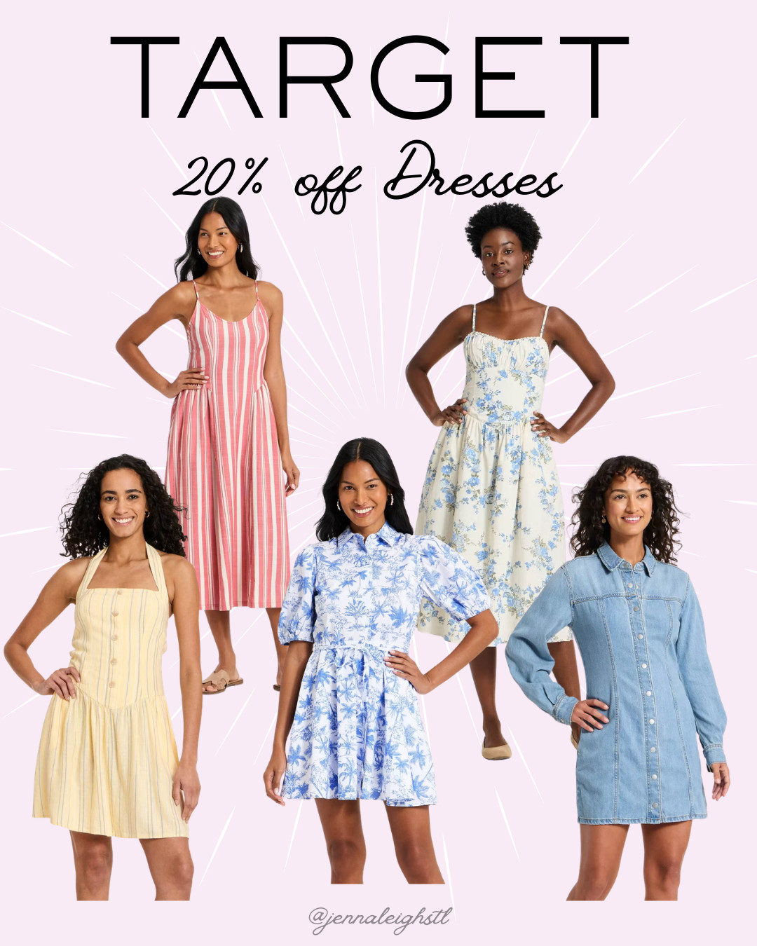 3 days only take 20% off select dresses at Target. So many cute styles included and the perfect time to grab something for all your upcoming events. 

 #LTKSeasonal #LTKSaleAlert #LTKMidsize