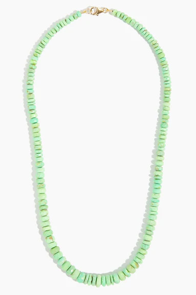 Candy Necklace in Lime Green Opal | Hampden Clothing