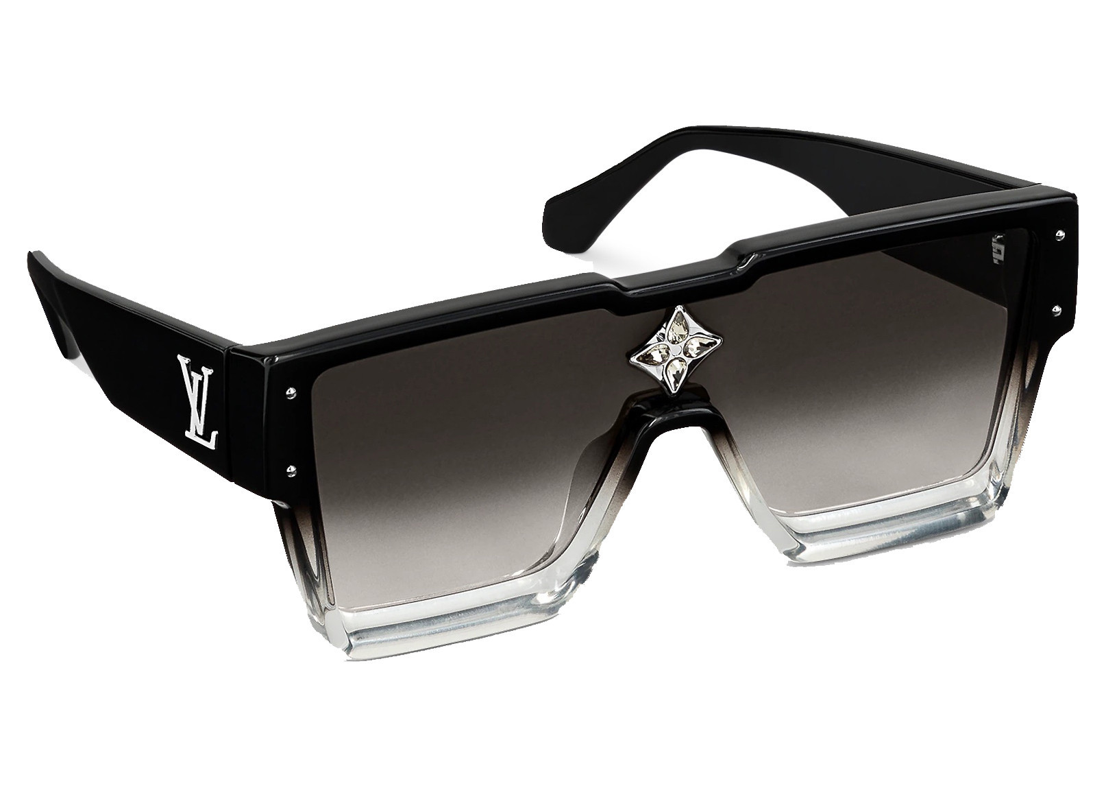 Men's Louis Vuitton Cyclone Sunglasses in Gradient Black (Z1736W/E) | StockX