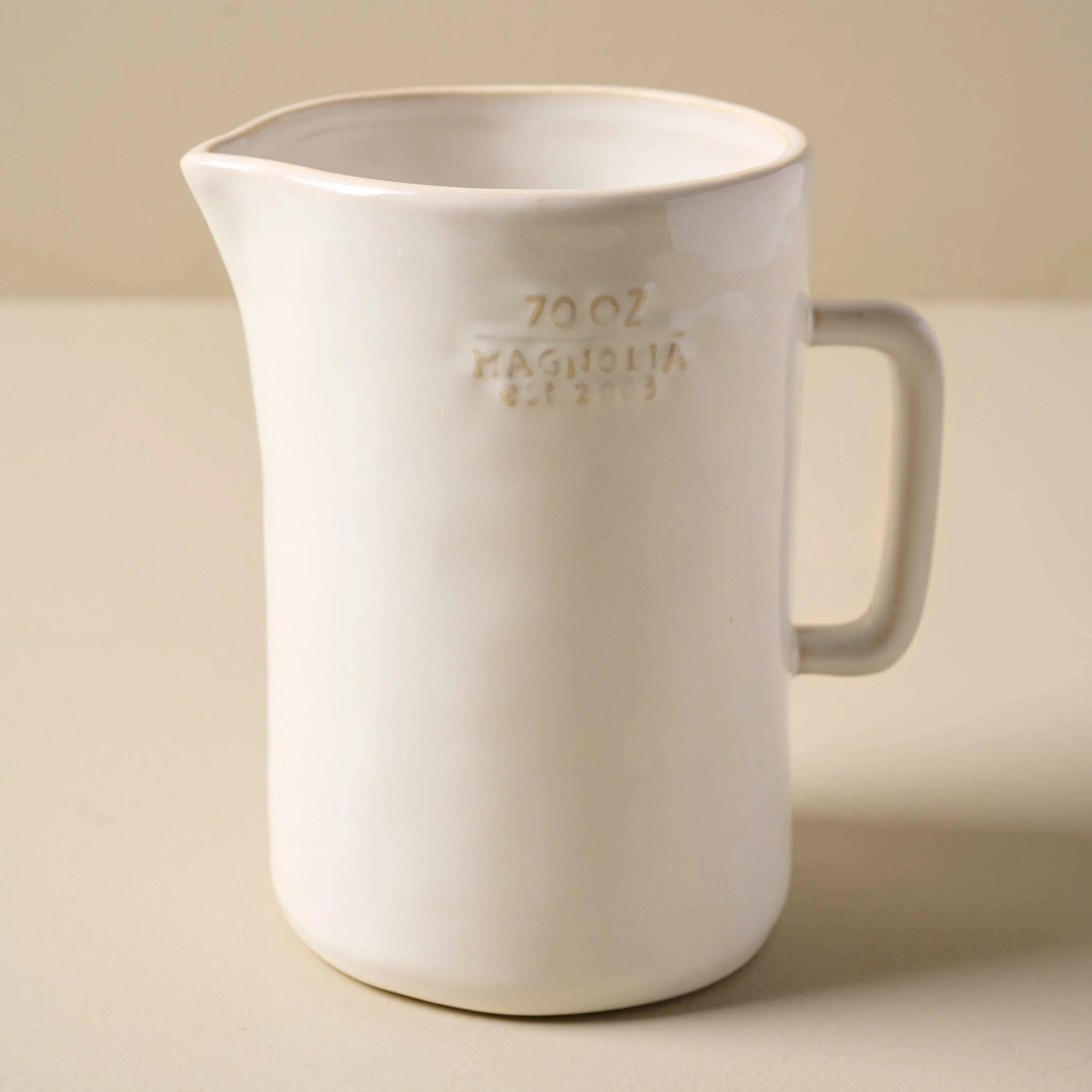 Magnolia Est. Ceramic Pitcher | Magnolia