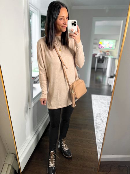 Casual fall outfit with leggings! 

Tunic - small
Best high waisted everyday leggings - small
Boots - true to size 

Amazon fashion, amazon finds, thanksgiving outfit, casual style, mom outfit, tunic, legging friendly, bump friendly 

#LTKunder50 #LTKsalealert #LTKSeasonal