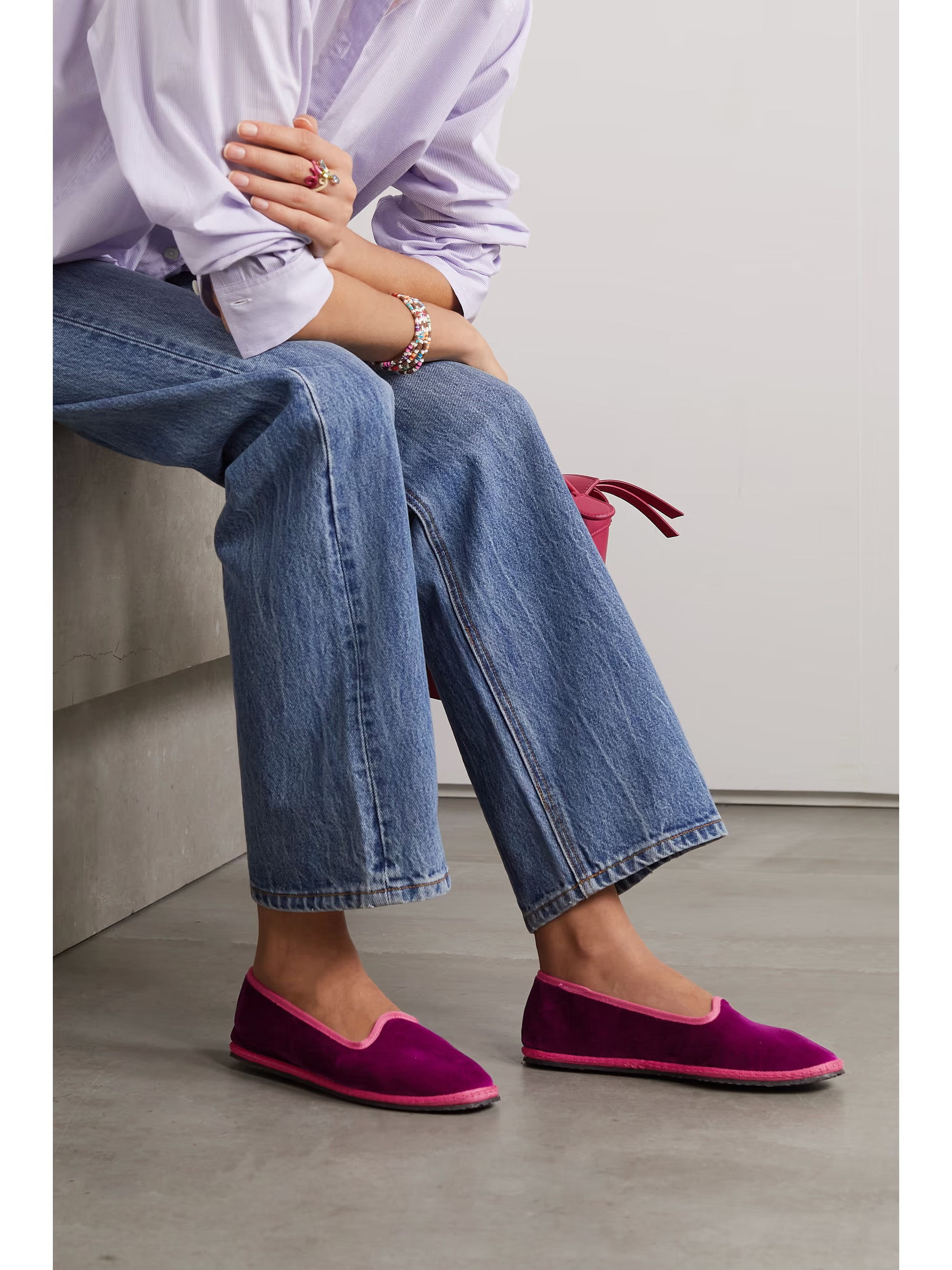 Velvet slippers | NET-A-PORTER (US)