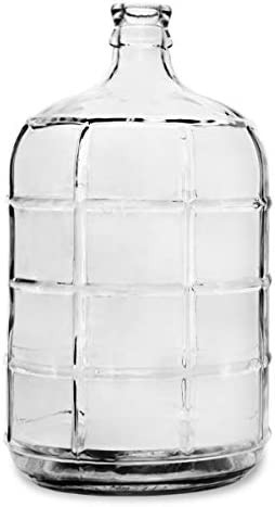 Geo Sports Bottles BT3GG 3 Gallon Round Glass Carboy fits 30mm Cork Finish or 55mm Push Cap Home Bre | Amazon (US)