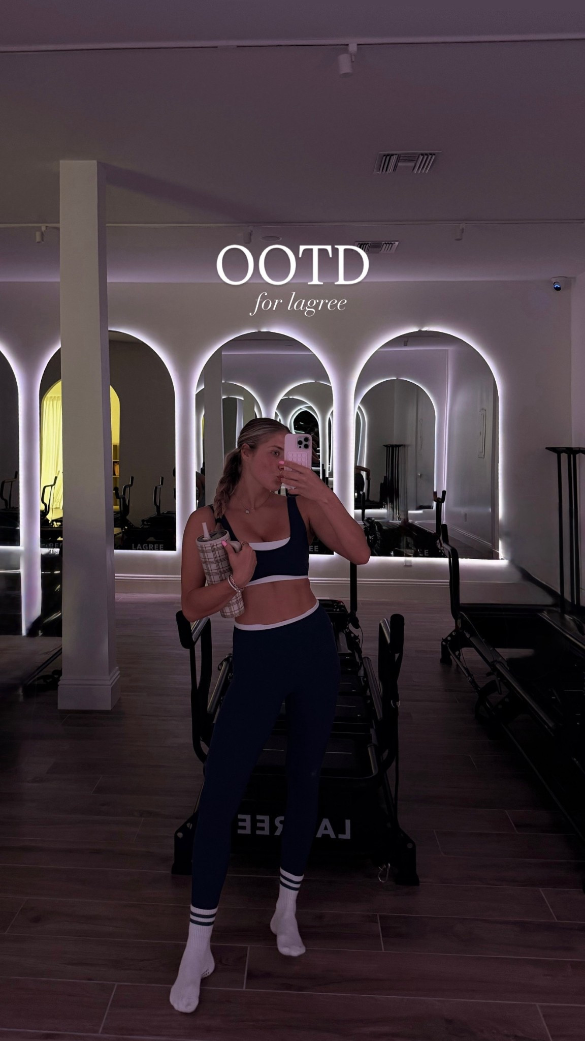 Ootd for lagree! Wearing @abercrombie 

#LTKmorningroutine #LTKootd #LTKActive