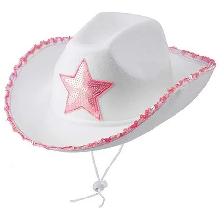 XINYTEC Shinning Cowboy Hat Western Large Brim Hat Hats Fedora Felt Cowboy Jazz Hat | Walmart (US)