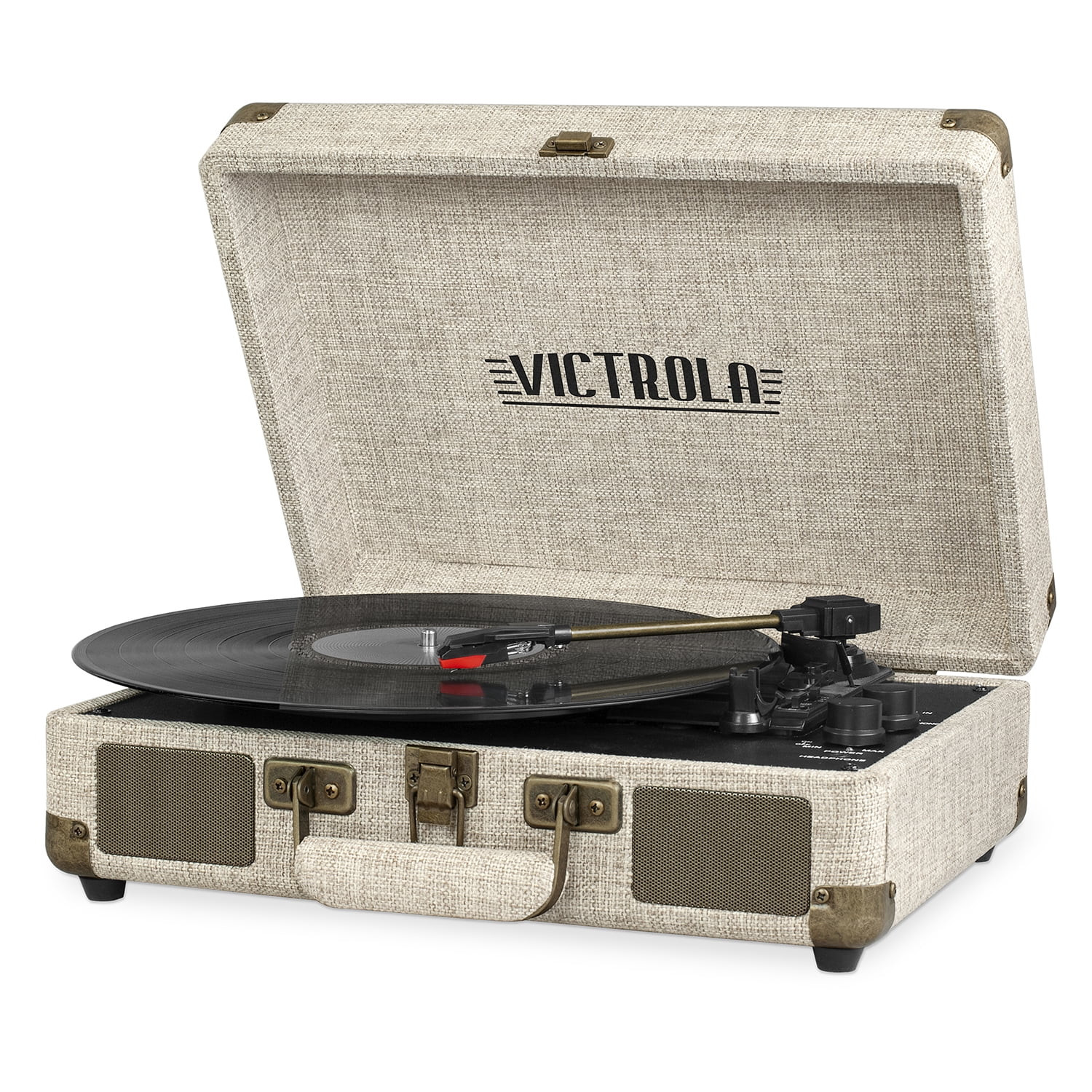 Victrola Bluetooth Suitcase Record Player with 3-speed Turntable | Walmart (US)