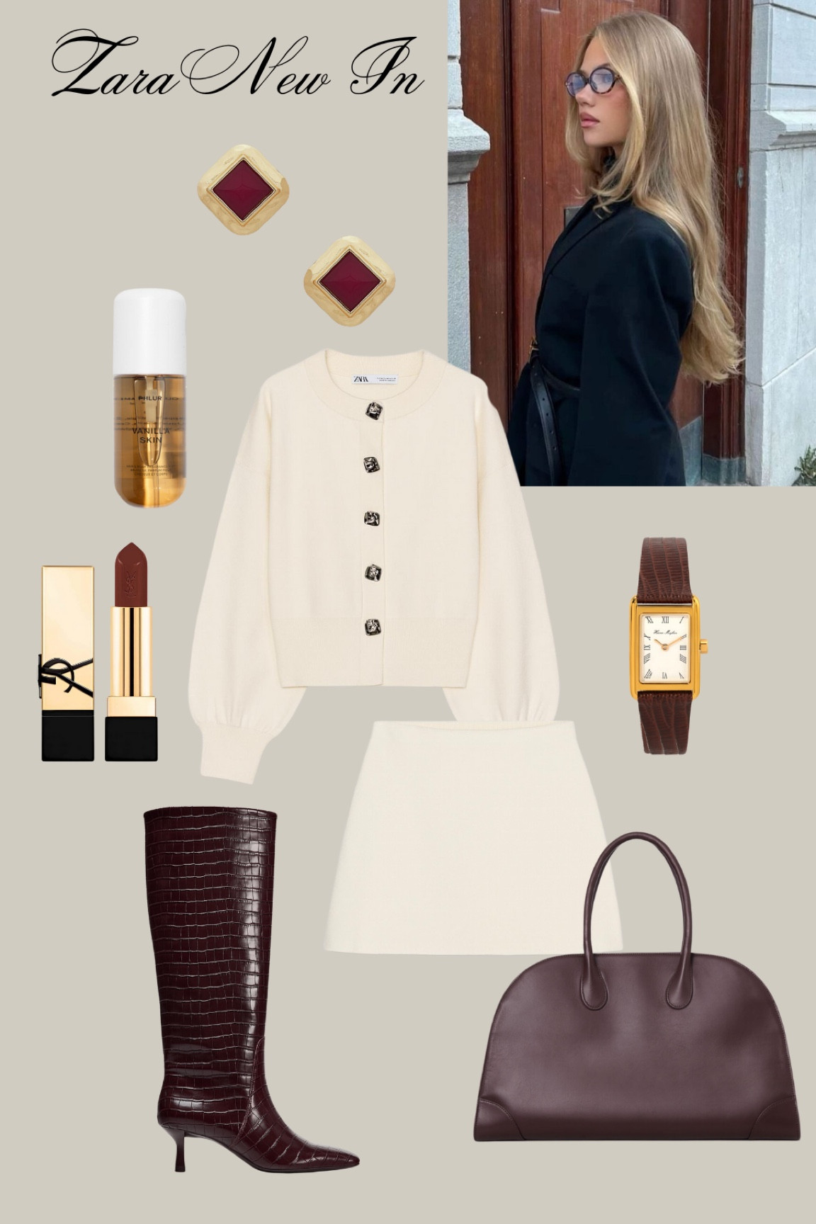 Zara New In - Knit Co-Ord and knee high boots 

#LTKspring #LTKuk #LTKdatenight