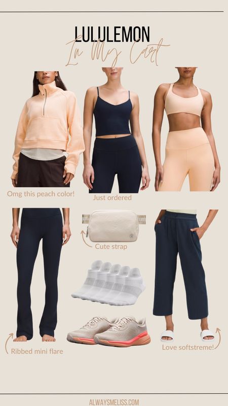 Recently placed a Lululemon order and wanted to share some great finds with y’all! I love the new peach color and so excited for my new navy pieces to arrive. 

Lululemon Spring 
Athletic Looks 
Belt bag

#LTKitbag #LTKfitness #LTKstyletip