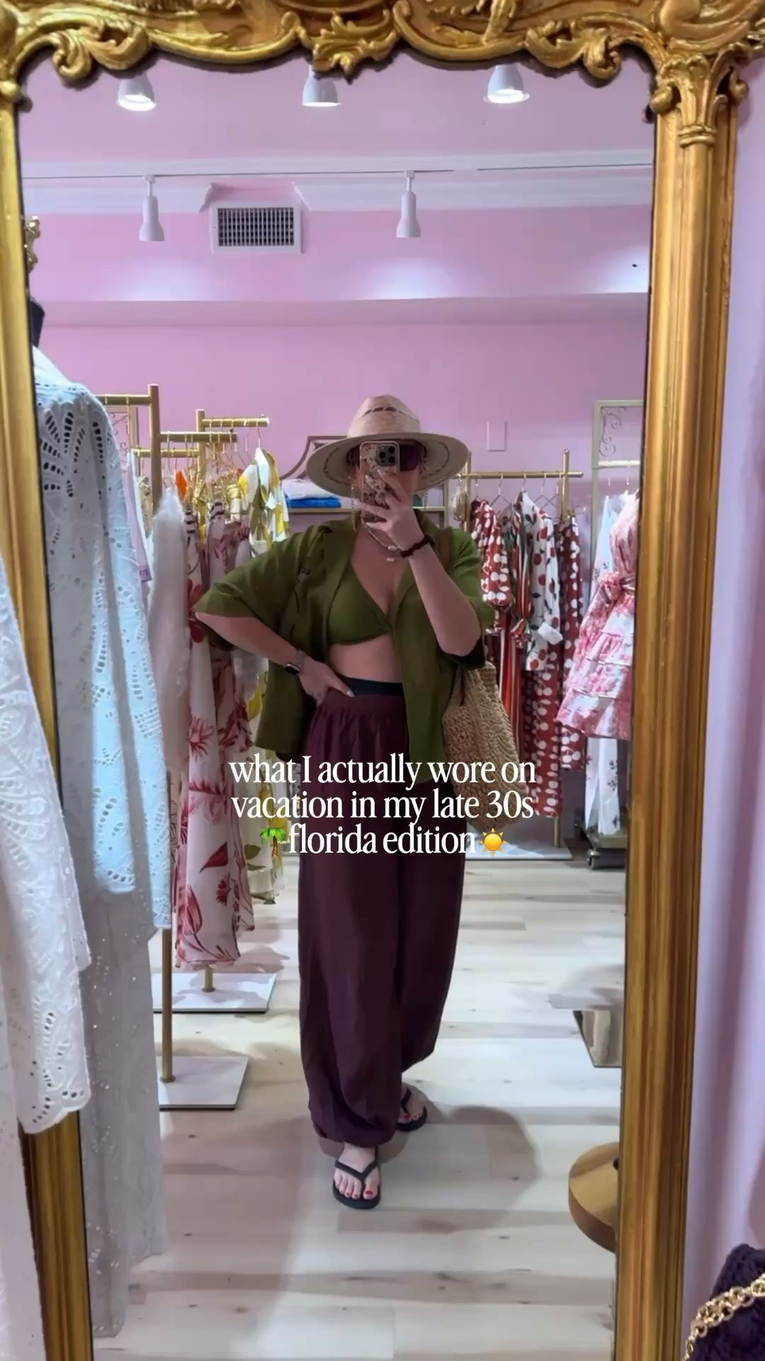 Spent a few days in Florida and these are the outfits that actually made it out of my suitcase ☀️ Sharing real vacation outfit ideas for warm weather, beach days, dinners out, and everything in between. If you’re planning a trip and want easy, wearable looks that still feel put together—this is exactly what I packed and wore in my late 30s.

Save this for your next warm weather getaway 🌴

#floridaoutfits #vacationoutfits #midsizestyle #over30style #whatipacked vacation outfits beach 

#LTKTravel #LTKSwim #LTKMidsize