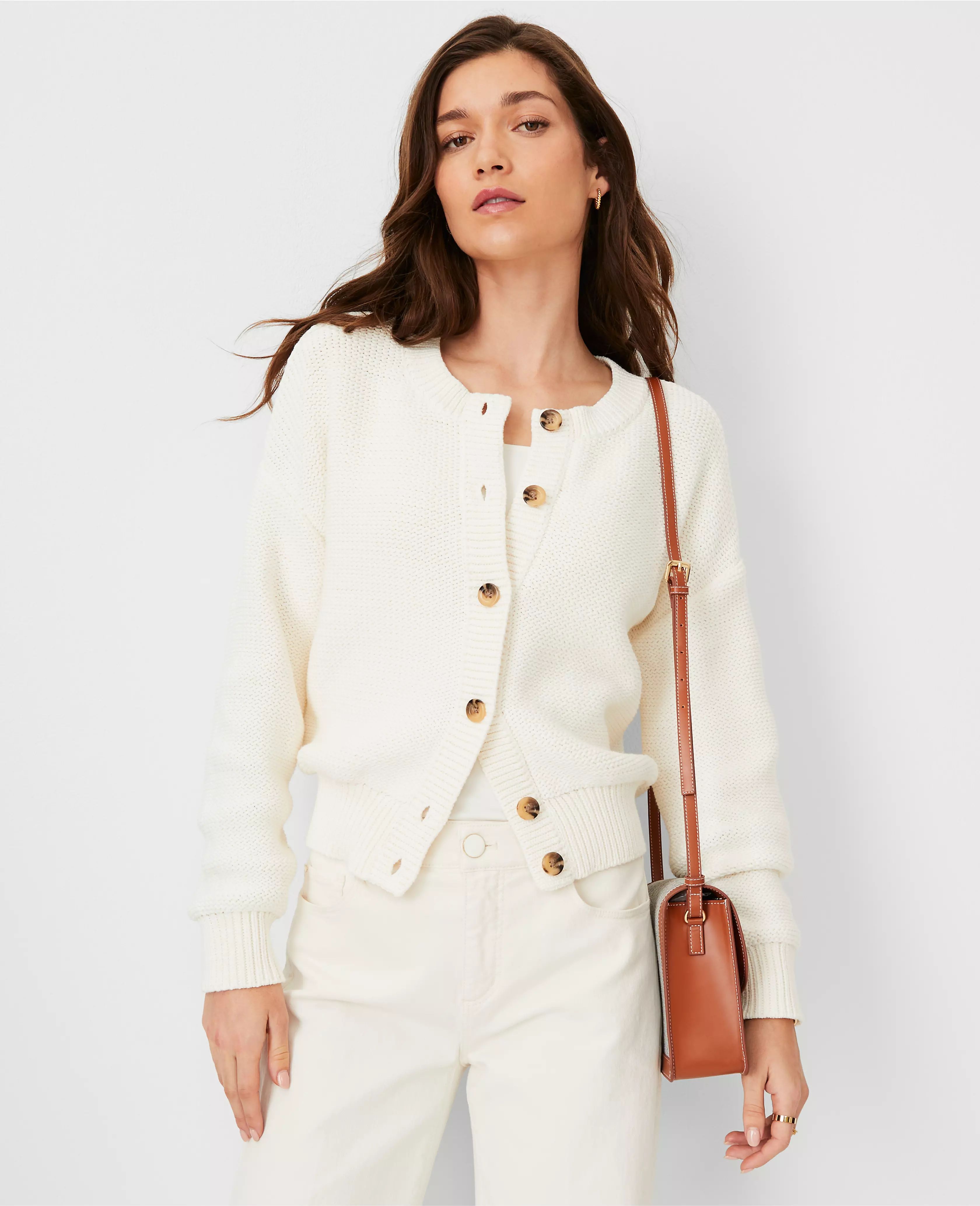 Petite AT Weekend Cardigan | Ann Taylor (US)