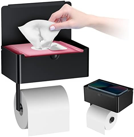Toilet Paper Holder Matte Black | Amazon (US)