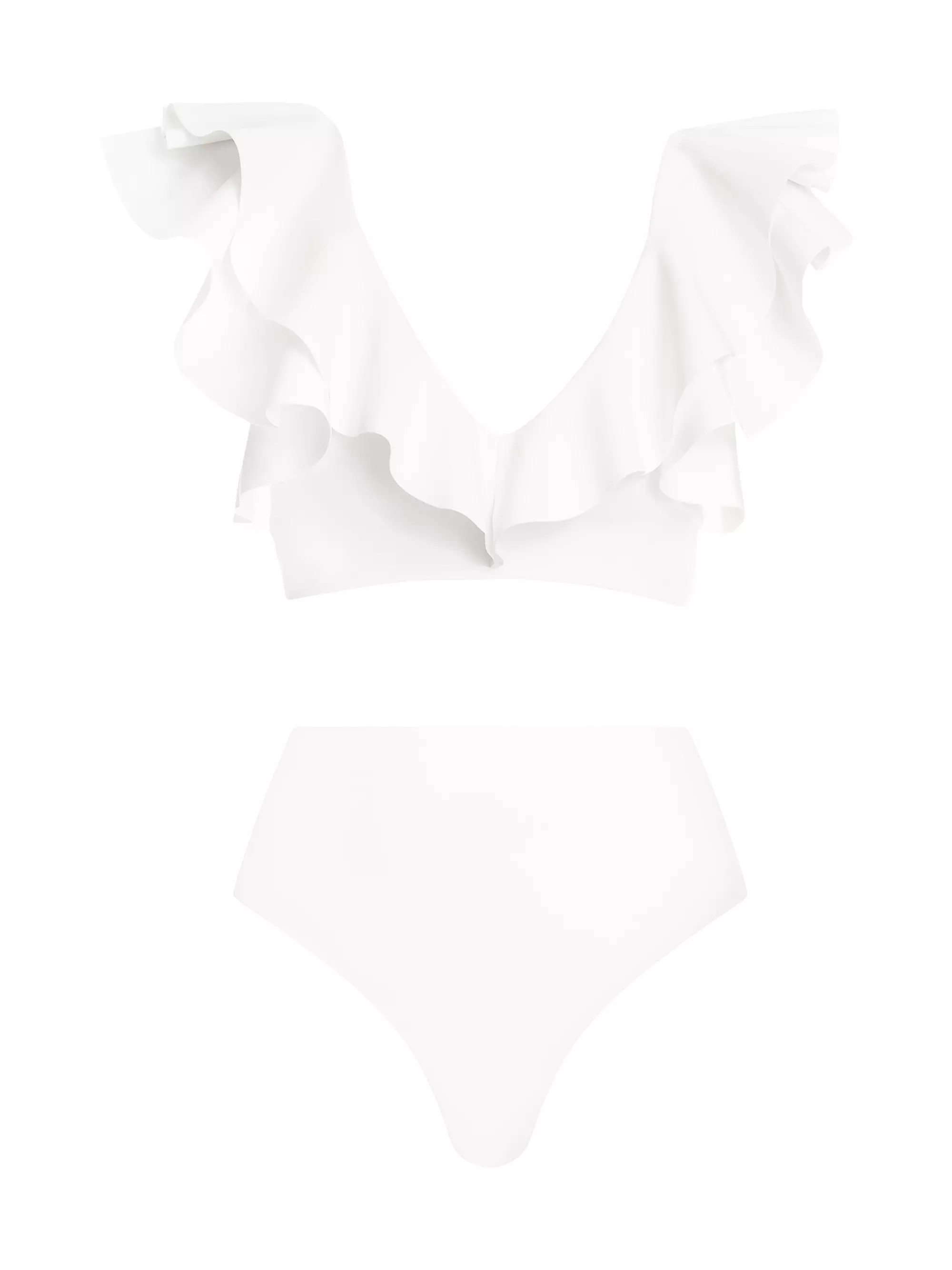 Mila Ruffled Bikini Set | Saks Fifth Avenue