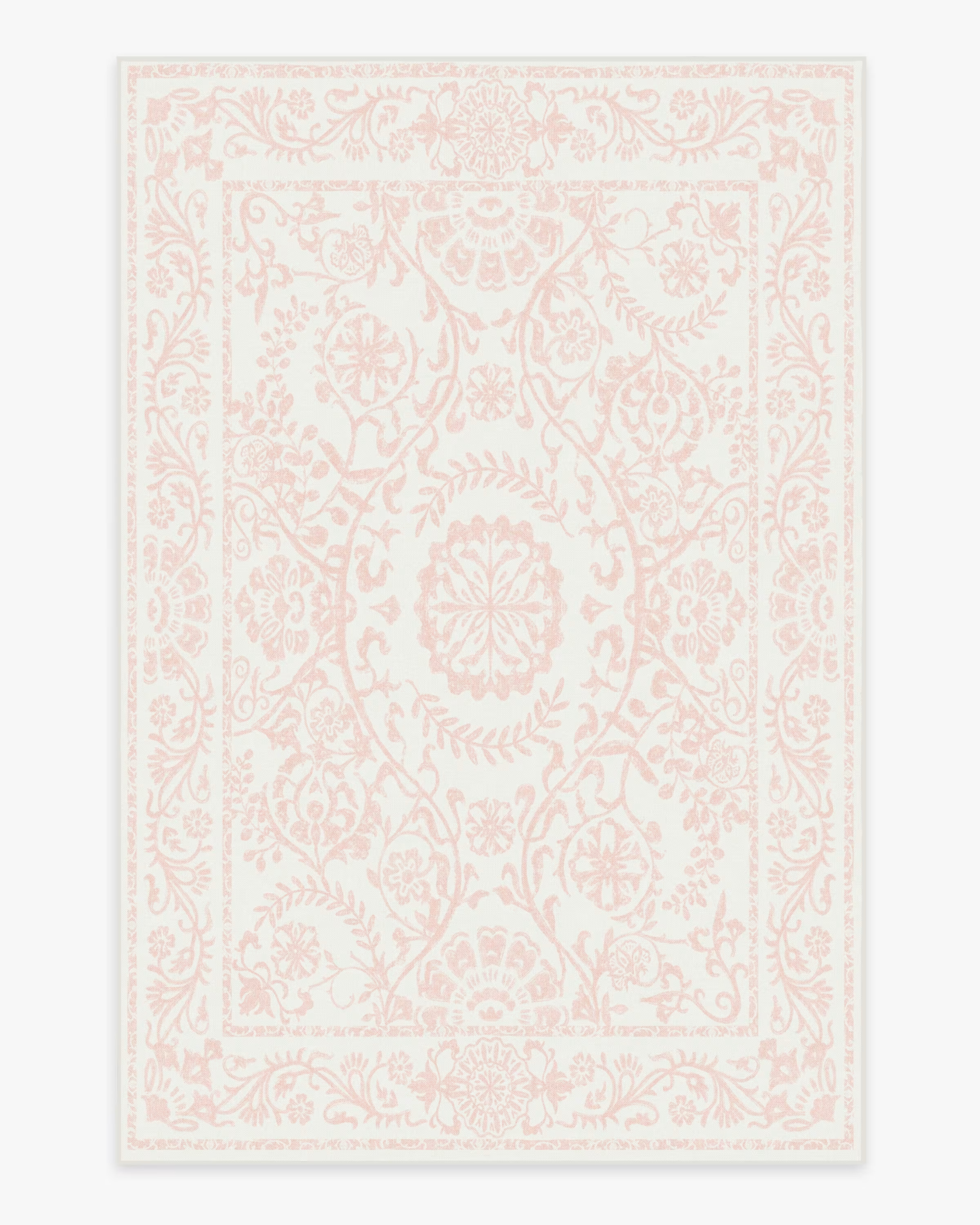 Delphina Powder Pink Rug | Ruggable | Ruggable