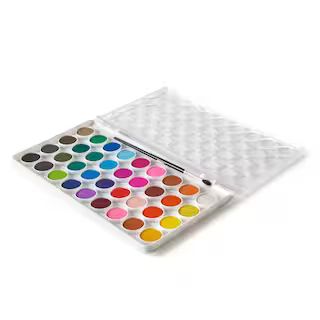 36 Color Watercolor Pan Set by Artist's Loft™ Necessities™ | Michaels Stores