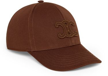 Triomphe baseball cap in washed cotton - CELINE | 24S US