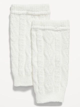 Unisex Solid Cable-Knit Leg Warmers for Baby | Old Navy (CA)