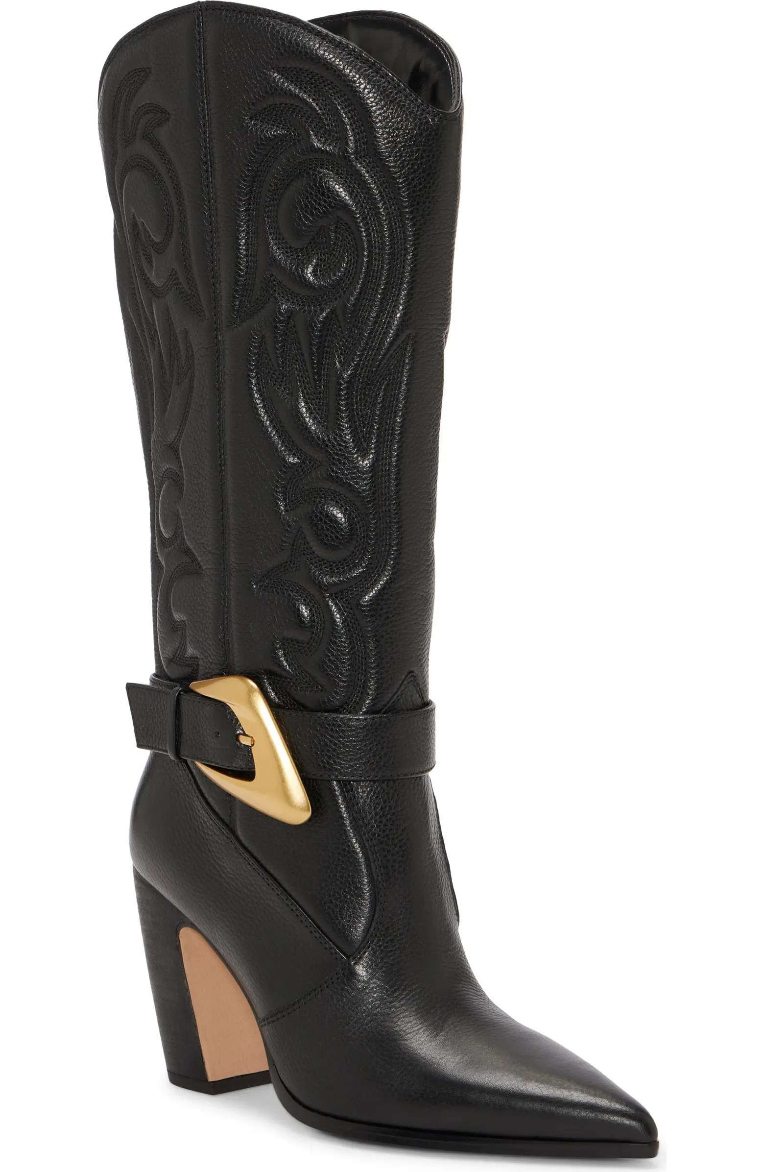 Vince Camuto Biancaa Pointed Toe Western Boot (Women) | Nordstrom | Nordstrom