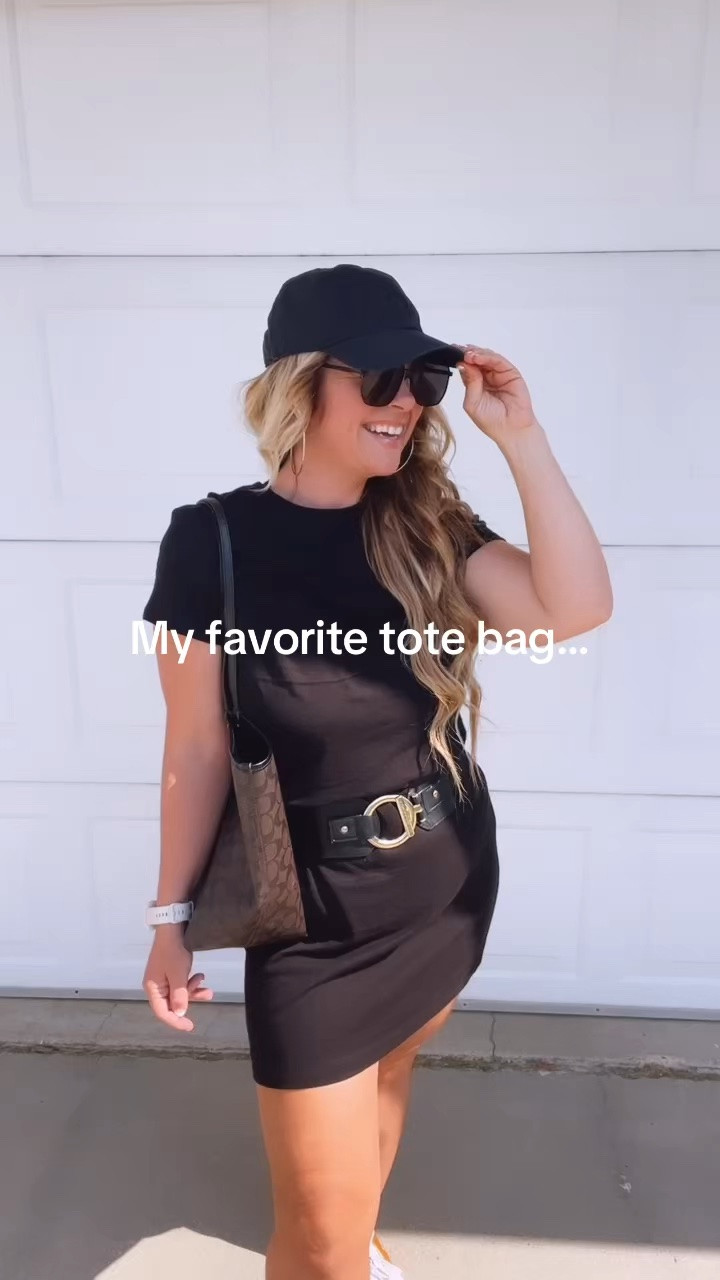 My favorite Coach tote. And belt for t shirt dresses.

#LTKootd #LTKOver40 #LTKWorkwear