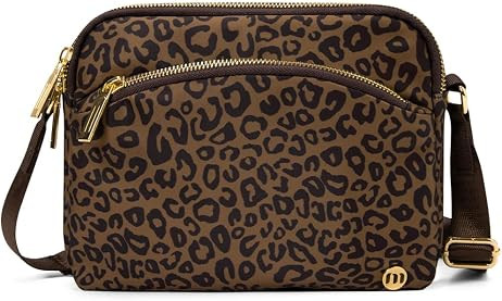 MEXS Everywhere Crossbody Bag 2L Metal Hardware, Casual Crossbody Bags for Women Travel Purse Shoulder Handbags Wallet | Amazon (US)