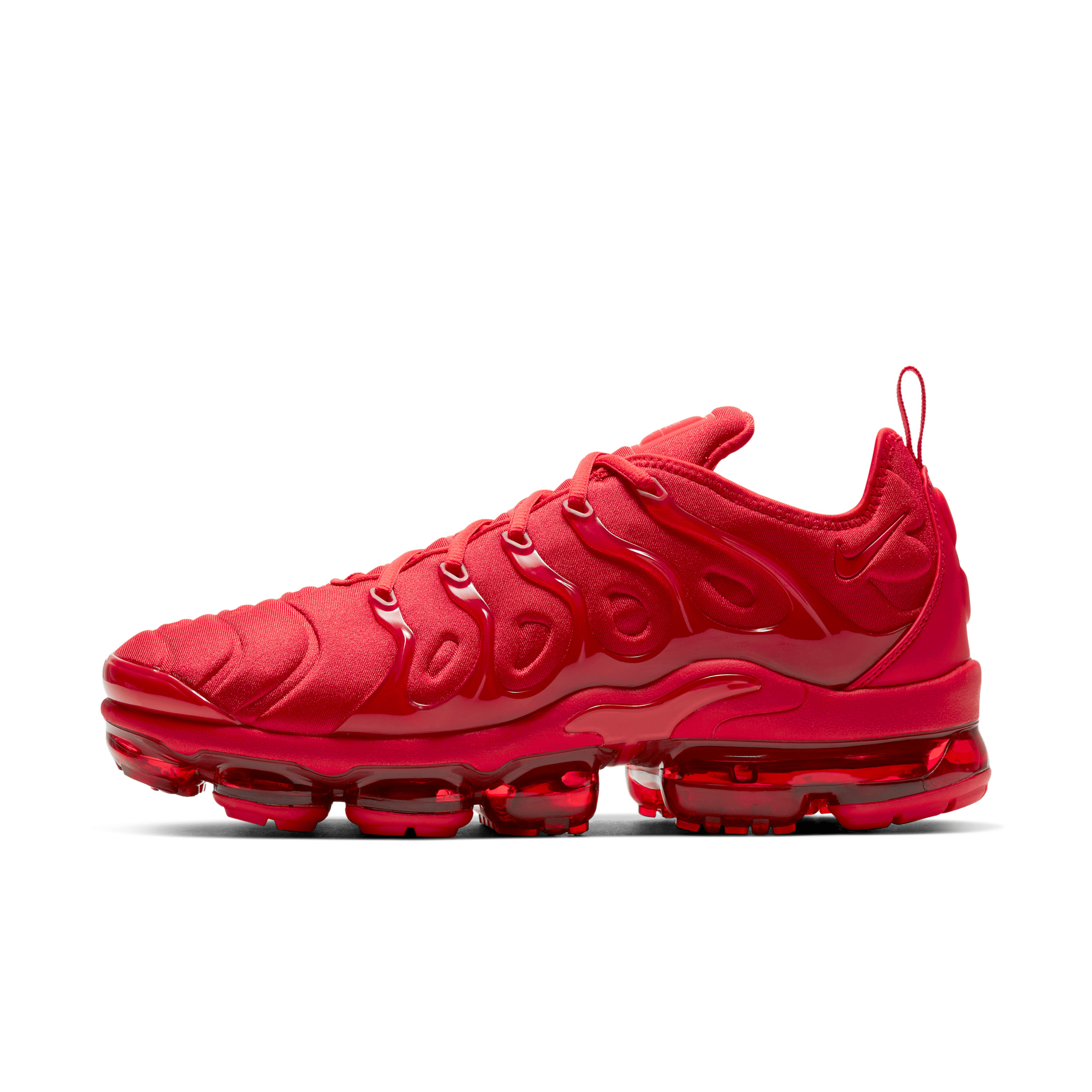 Nike Men's Air VaporMax Plus Shoes in Red | CW6973-600 | Nike (US)