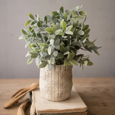 Faux Eucalyptus Plant in Ceramic Pot | Wayfair North America