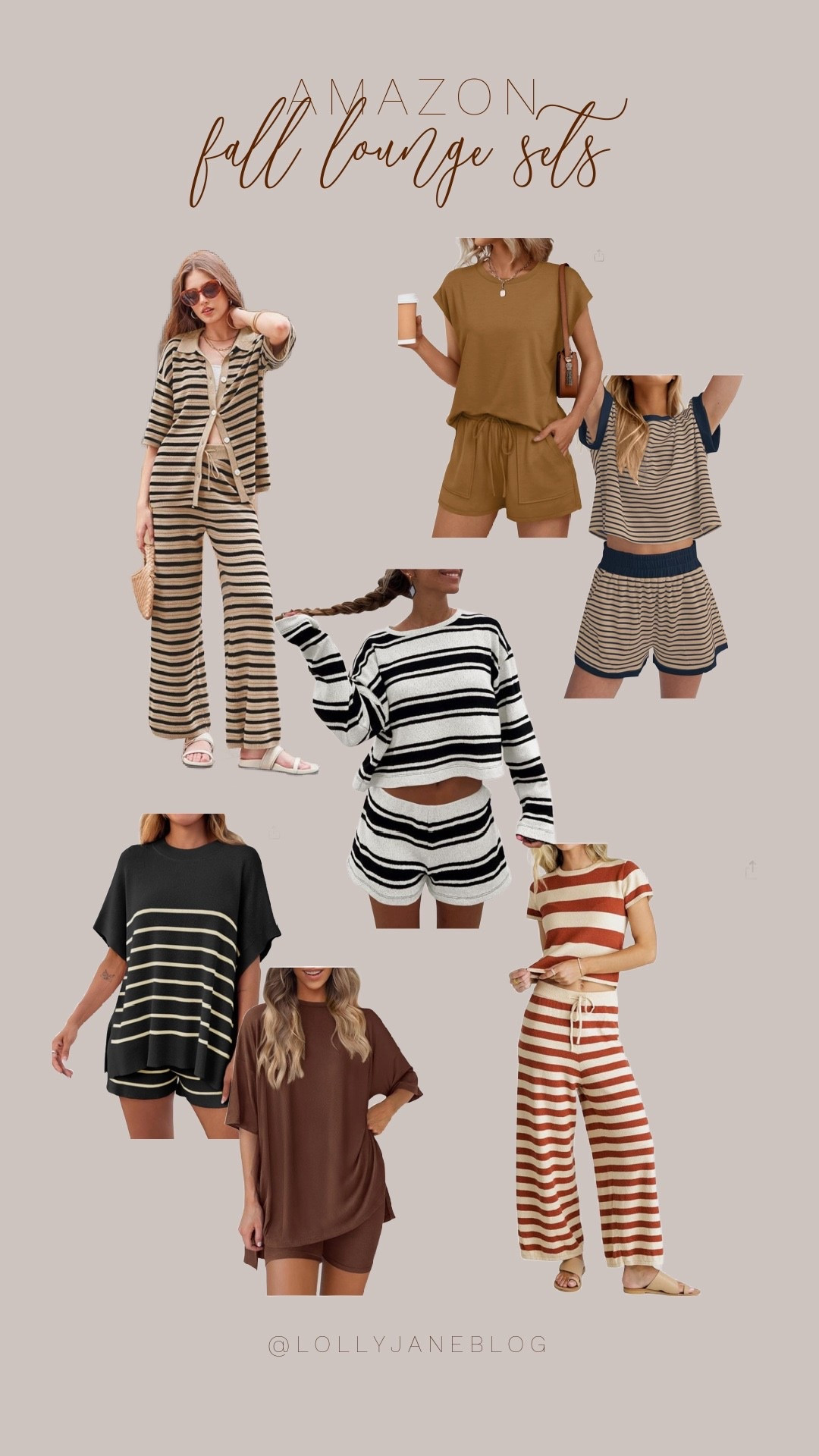 Matching sets just hit peak fall 🍂 Amazon is serving up the cutest co-ords in all the right shades—think warm browns, rich rusts, and playful stripes that feel perfectly seasonal. These sets are comfy enough for lounging, but cute enough to wear out with boots and a coffee in hand. If you’re building your fall wardrobe, start here—because cozy and coordinated is the vibe this season 🤎✨

#AmazonFallFinds #MatchingSetSeason #FallFashion #StripedStyle #CozyAndChic #LTKFall #AmazonStyle #RustTones

#LTKPlusSize #LTKStyleTip #LTKSeasonal