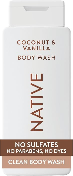 Native Clean Body Wash, Gentle & pH-balanced for Sensitive Skin, 24-Hr Freshness for Women & Men,... | Amazon (US)