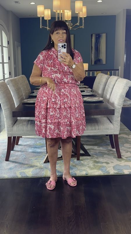 Sccop dress from Walmart. Pink cute print with pink sandals. 

#walmartfashion
#simmeroutfit
#dress

Follow my shop @417bargainfindergirl on the @shop.LTK app to shop this post and get my exclusive app-only content!

#liketkit #LTKSeasonal #LTKfindsunder50 #LTKstyletip
@shop.ltk
https://liketk.it/4F4iG

#LTKfindsunder50 #LTKwedding #LTKover40
