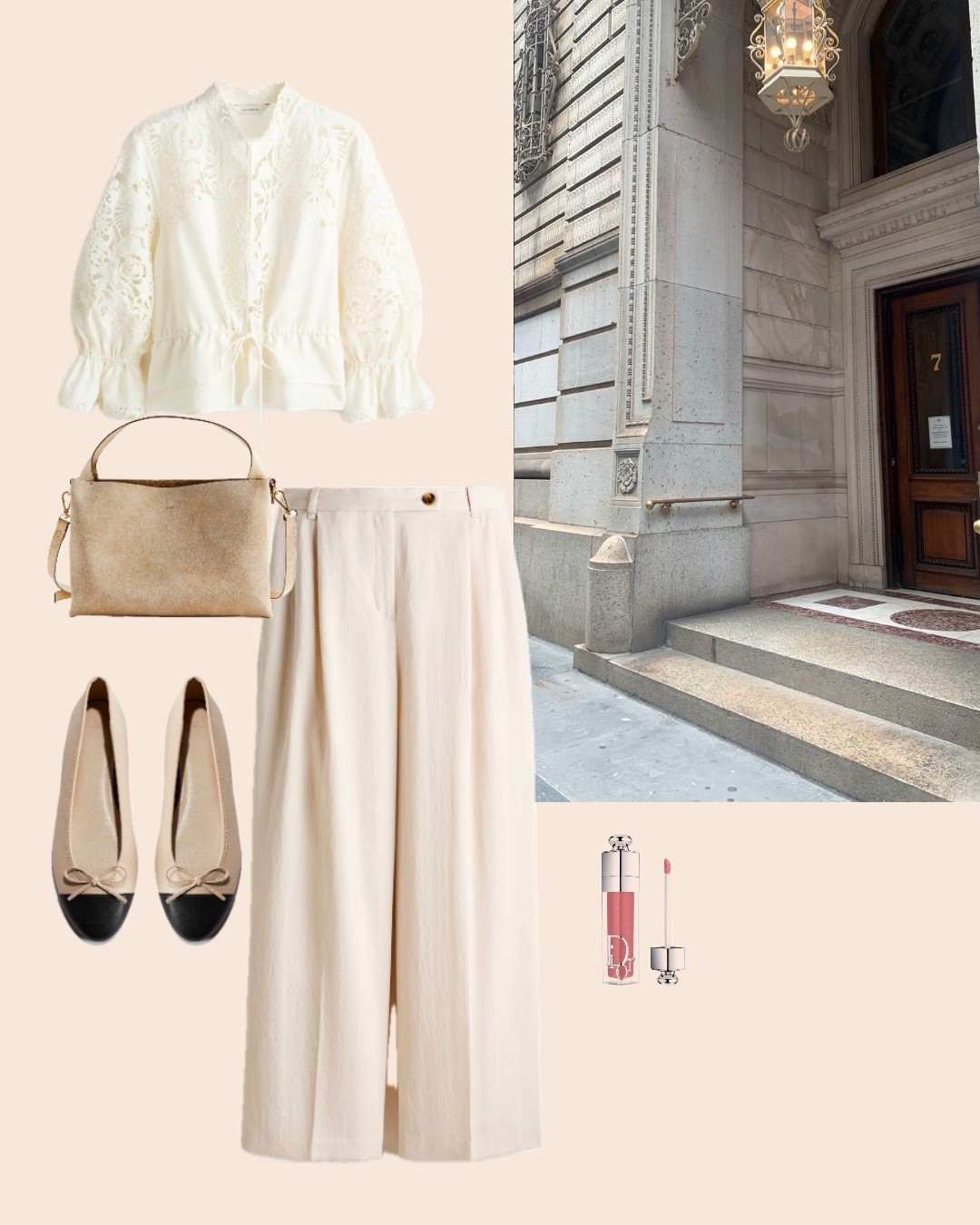 Soft neutrals, timeless elegance. An effortless look that feels refined, feminine, and perfect for a calm city day 🤎

#LTKeurope #LTKdeutschland #LTKspring