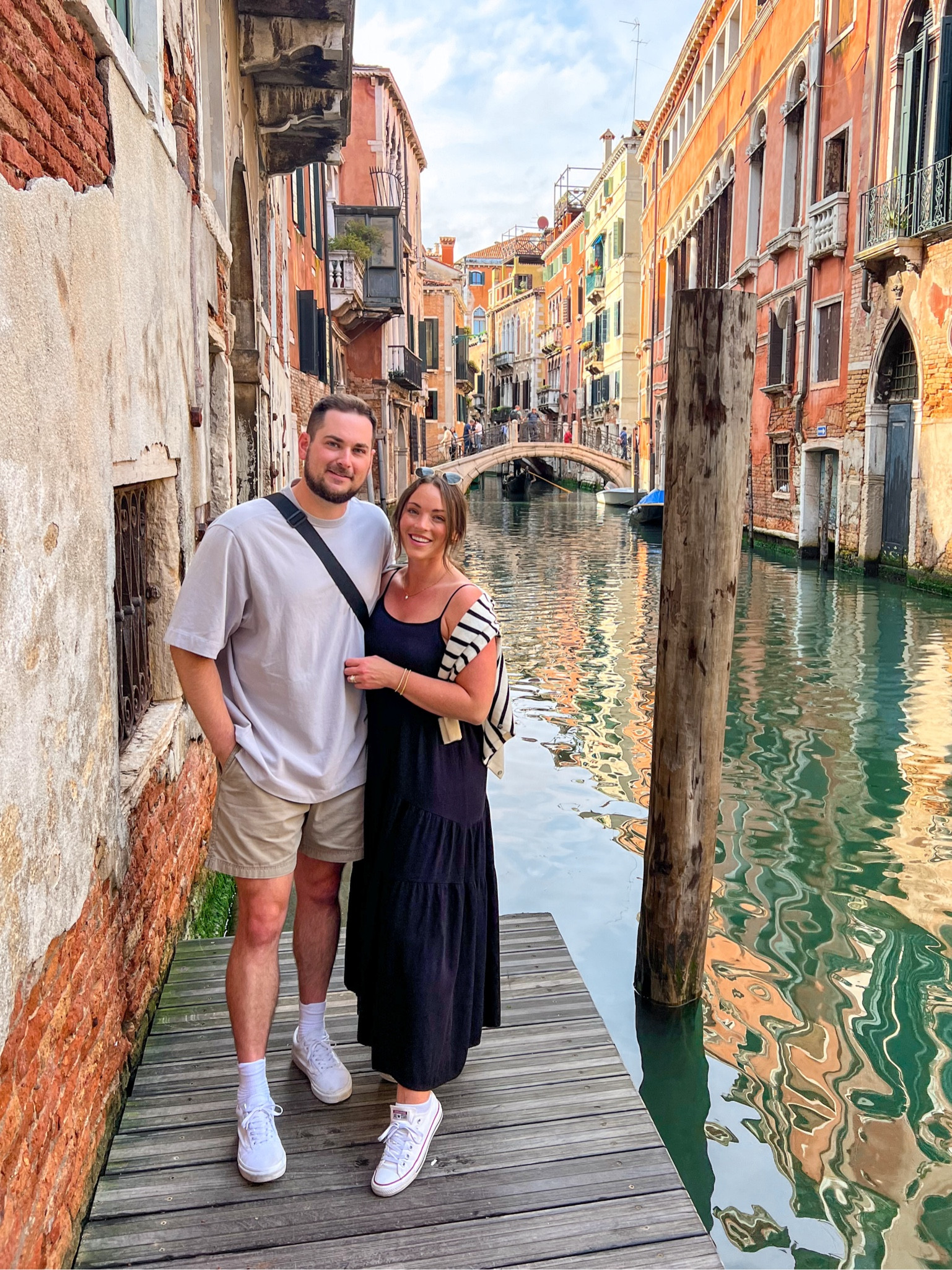 Comfy outfits we wore walking around and exploring Venice! It did open up and poured later! 

Medium in dress
Pat wears xlt in tee, xl in shorts  

#LTKFindsUnder100 #LTKMidsize
